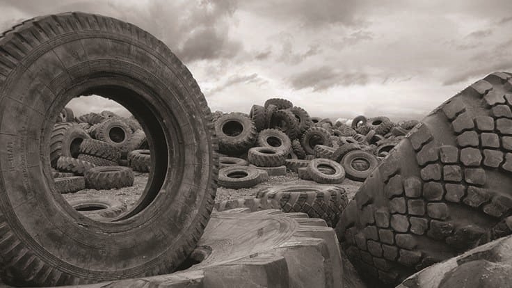 Scrap tire recycling markets not keeping pace with generation, report shows